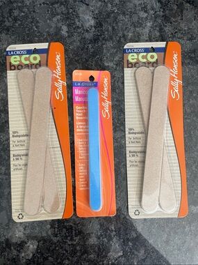 3 packs Sally Hansen La Cross Eco Board Nail Files